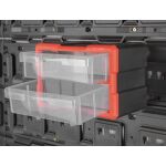Plastový organizér s vysunutými průhlednými zásuvkami - MW7010