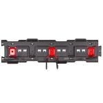 Konstrukce držáku pro 2 jízdní kola, s pevným uchycením a jednoduchou montáží - MW7100