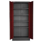 Celokovová široká dílenská skříň PROFI 915x458x2000 mm - RTGB1336