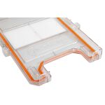 Detail těsnění víka organizéru pro zajištění vodotěsnosti a ochrany obsahu - TC320068