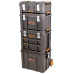 Tactix vodotěsné kufry na nářadí s rudlem - TC320362