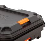 Detail horní západky a víka kufru TACTIX LOAD UP IP65 – TC320410
