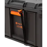 Detail spodní části zásuvky s vodicí lištou a uzamykacím mechanismem – TC320421