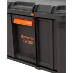 Uzavřený box TACTIX LOAD UP se zajištěnou zásuvkou zámkovou tyčí – TC320421