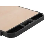 Detail plastového rámu pracovní desky TACTIX LOAD UP s přihrádkami – TC320425