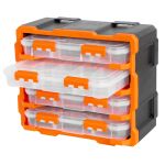 Uzavíratelné boxy v plastovém organizéru - TC320670