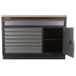 Celokovová široká dílenská skříňka PROFI, 7 zásuvek, skříňka - TGC1371