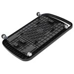 Spodní strana pojízdné plastové pracovní plochy s kolečky - TRXF8611