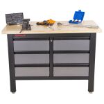 Ponk s dřevěnou pracovní deskou - TSK5406-LS