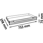 Zásuvka nízká VIGOR V4112