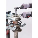 Sada nářadí s průchozí ráčnou pro servis tlumičů, 14 ks - V6452 