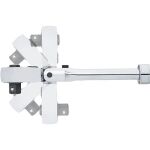 Možnosti nastavení úhlu otočné hlavy s aretací v několika polohách – V6614N