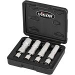 Klíče na zapalovací svíčky, kloubové, 3/8