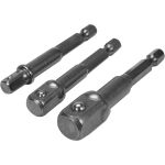 Adaptéry HEX, 1/4, 3/8, 1/2, 3 ks - YT-04685