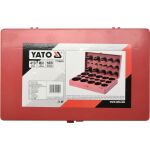 Detailní pohled na obal s označením sady 419 ks O-kroužků, YATO - YT-06876