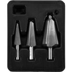 Sada stupňovitých vrtáků, HSS, 3 - 30 mm Yato - YT-44730