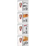 Detektor drátů a profilů s vlhkoměrem - YT-73138