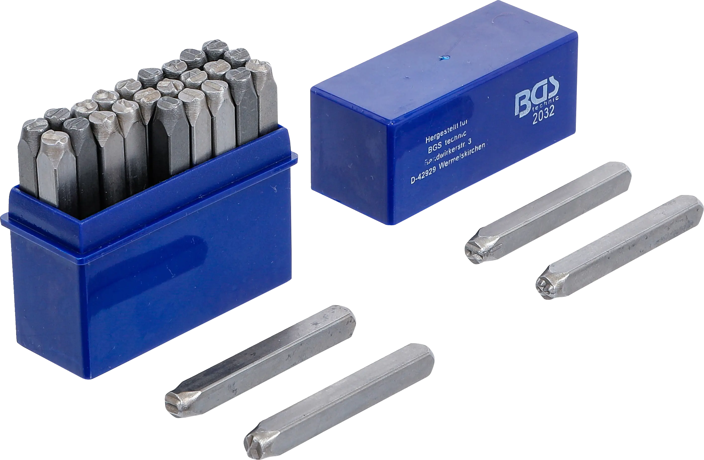 Razicí písmenková matrice 5 mm, BGS - B2032