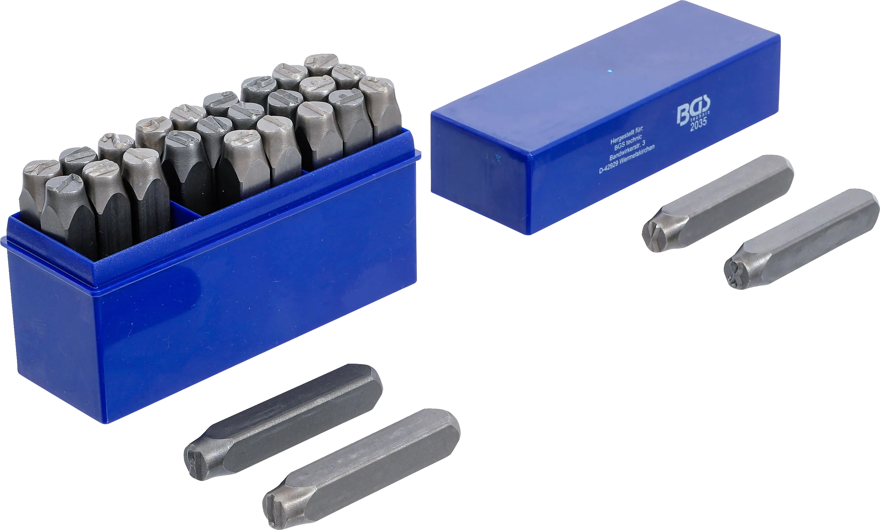 Razicí písmenková matrice 10 mm, BGS - B2035