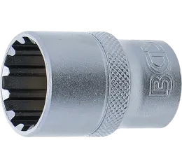 Nástrčná hlavice 1/2", 19 mm - Gearlock, BGS - B10219