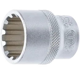 Nástrčná hlavice 1/2", 22 mm - Gearlock, BGS - B10222