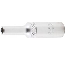 Nástrčná hlavice šestihranná, 1/4", 4 mm, prodloužená - B10504