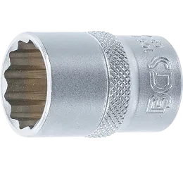 Vnitřní nástrčný klíč 1/2", dvanáctihranný, 19 mm, BGS - B10639