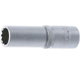 Prodloužená nástrčná hlavice 1/2", dvanáctihranná, 14 mm, BGS - B10664
