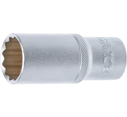Prodloužená nástrčná hlavice 1/2", dvanáctihranná, 24 mm, BGS - B10688