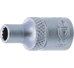 Nástrčná hlavice dvanáctihranná 1/4", 4 mm, BGS - B10774