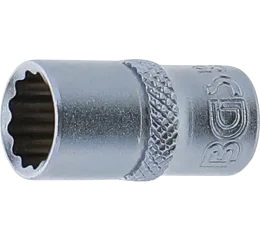Nástrčná hlavice dvanáctihranná 1/4", 9 mm, BGS - B10779