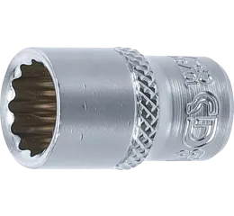 Nástrčná hlavice dvanáctihranná 1/4", 10 mm, BGS - B10780