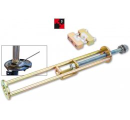 Sada montážního nářadí pro tlumiče pérování, 3 dílná, pro BMW, FIAT, FORD, MERCEDES-BENZ, NISSAN, PEUGEOT, TOYOTA VIGOR V3863