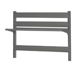 Zástěna / zadní panel pro stoly WH6M a WM děravý kov - W30