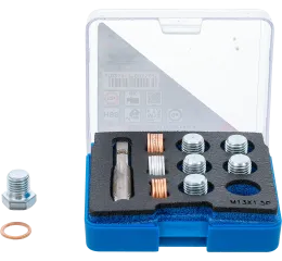 Sada pro opravu závitů olejových van M13 x 1,5 mm, BGS - B156