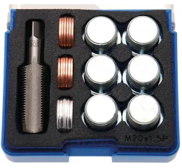 Sada pro opravu závitů olejových van M20 x 1,5 mm, BGS - B159