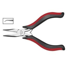 Zahnuté půlkulaté kleště mini - prodloužené 115 mm - YT-2084