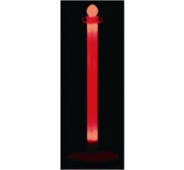 Stojan k ohrazení LED - červený