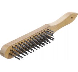 Ruční kartáč, drátěný, 5řadý, 300 mm, BGS 3073