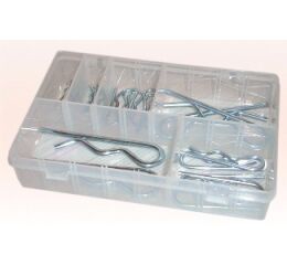 Sada pojistných závlaček 25 ks - pozinkovaných