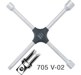 Křížový klíč 705V-02 Hazet