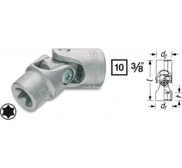 Nástrčné klíče TORX® 880G-E12 Hazet