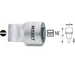 Vnější PLOCHÝ nástrčný klíč 1/2" 2x13 Hazet 980-2X13 - HA046737