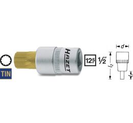Hlavice s bitem XZN 1/2" M6 Hazet 990-6 - HA047314