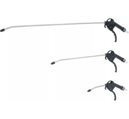 Pneumatické ofukovací pistole, 110 / 300 / 500 mm, sada 3 ks, BGS 3294