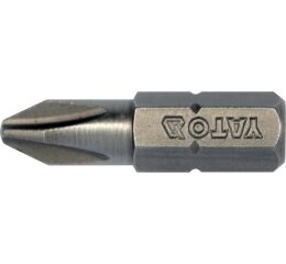 Bity 1/4" křížové PH2 x 25 mm, 10 ks YT-78132