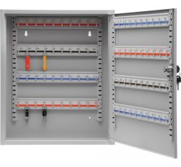 Skříňka na klíče z ocelového plechu, uzamykatelná 450x380x80mm - TO-78436