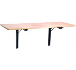 Sklopný pracovní stůl na zeď 1200 x 580 mm - ZS28550