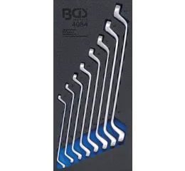 Sada klíčů v pěnové výplni do dílenských vozíků 8 ks, BGS - B4084
