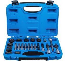 Sada bitů a nástrčných klíčů na alternátor, 23 ks, BGS - B4247